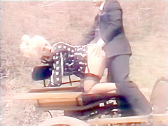 Funny Italian Porn - Simpatica scena di sesso su un calesse con cavallo